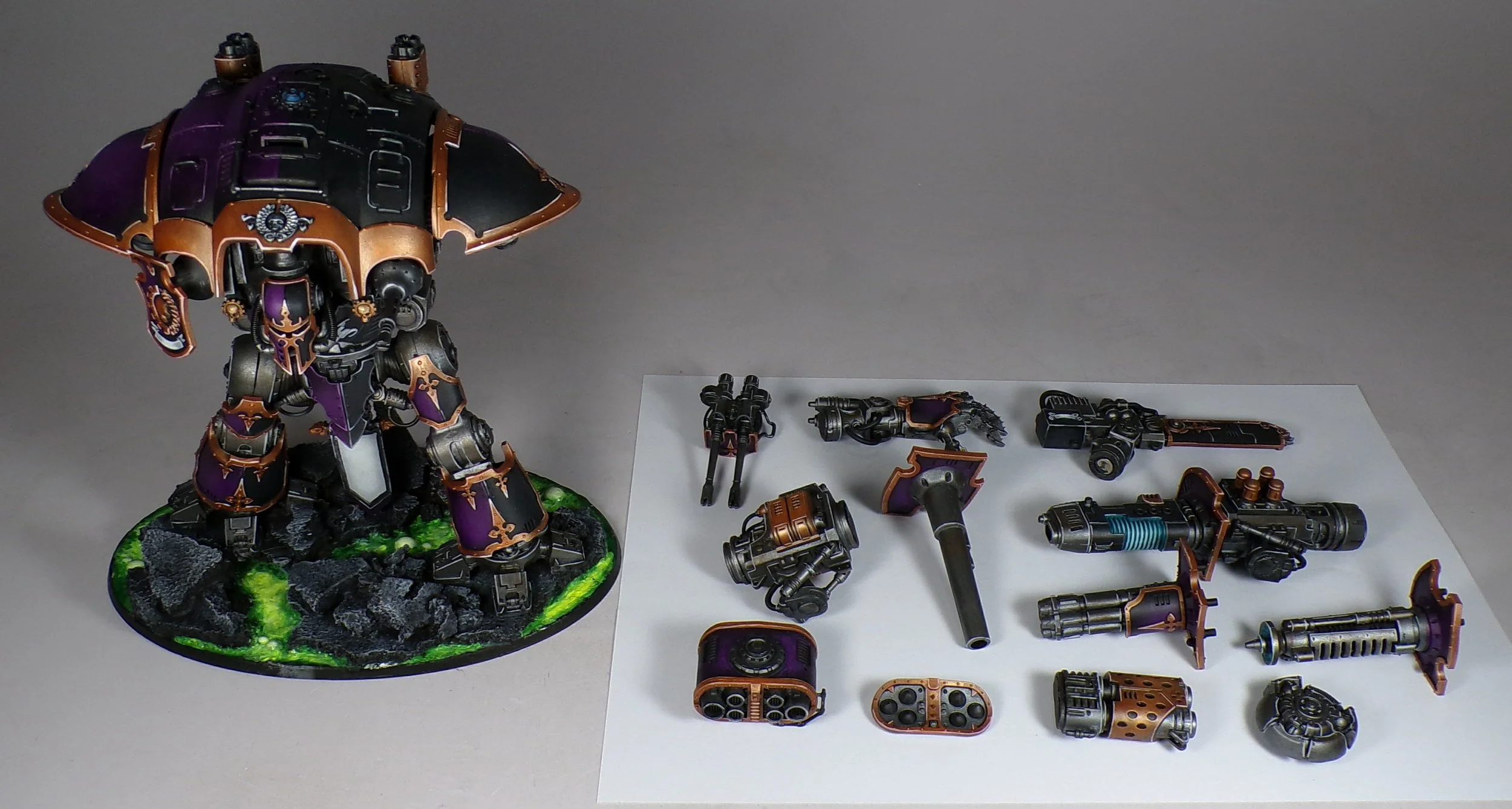 Chaos Knights — High Quality Miniature Painting At The Lowest
